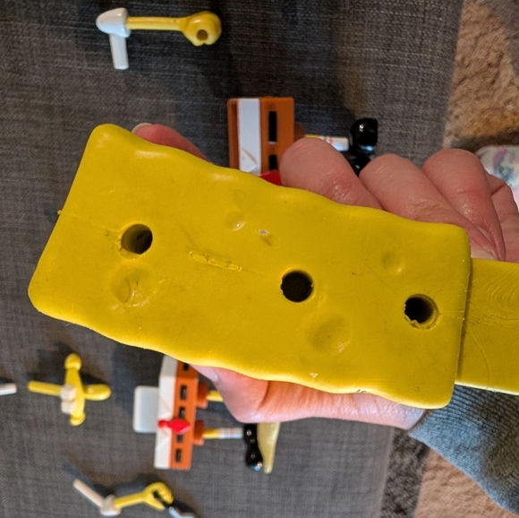 Vintage SpongeBob SquarePants Potato Head 2006 Set & 2002 Play-Doh SpongeBob Set - Picture 6 of 11